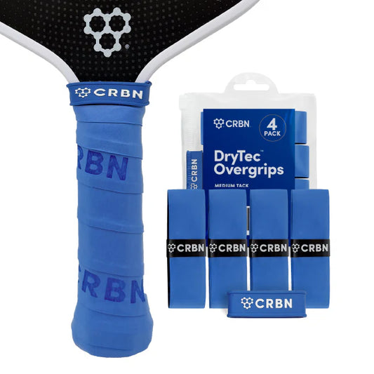 CRBN DryTec™ Overgrips Medium – Paquet de 4 – Bleu
