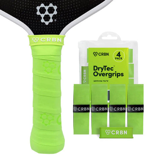 CRBN DryTec™ Overgrips Medium – Paquet de 4 – Lime