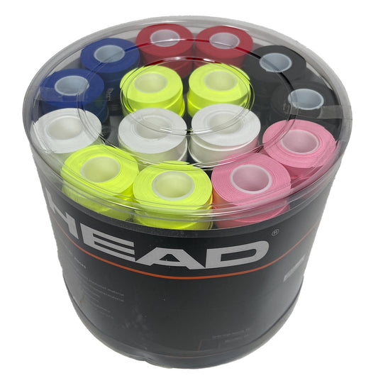 HEAD Xtreme Soft Boîte de 60 surgrips - Assortiment de couleurs