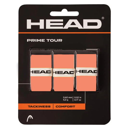 Head overgrip Prime Tour Salmon 3PK