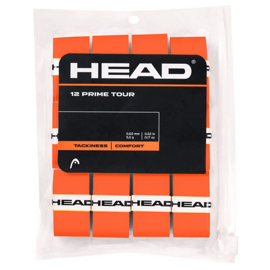 Head overgrip Prime Tour Orange 12PK