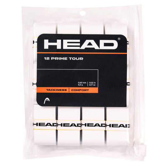 Head overgrip Prime Tour White 12PK