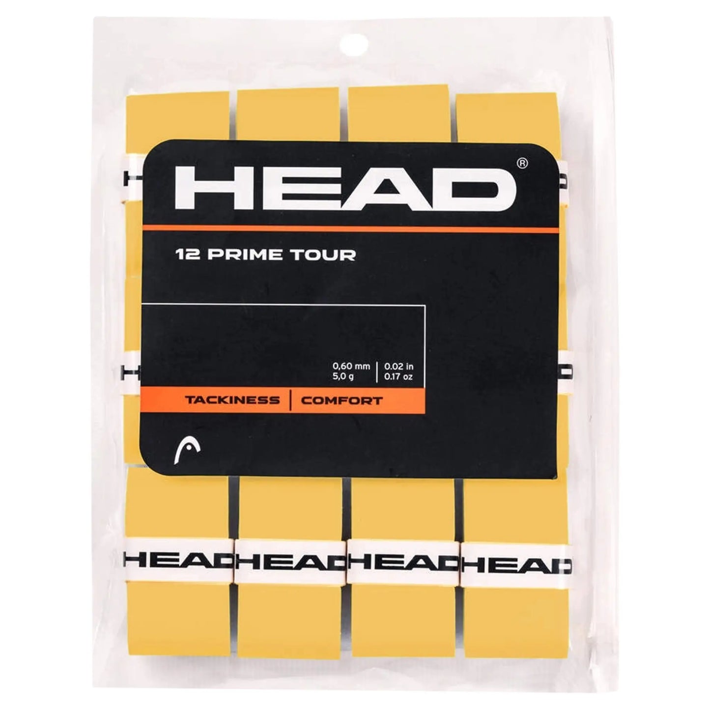 Head overgrip Prime Tour Jaune 12/pqt