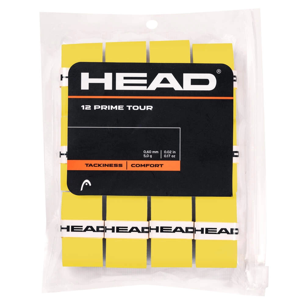 Head overgrip Prime Tour Jaune 12/pqt