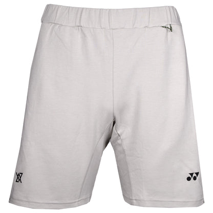 Yonex x Viktor Axelsen Men's Sweat Short 30103 Grayish Beige