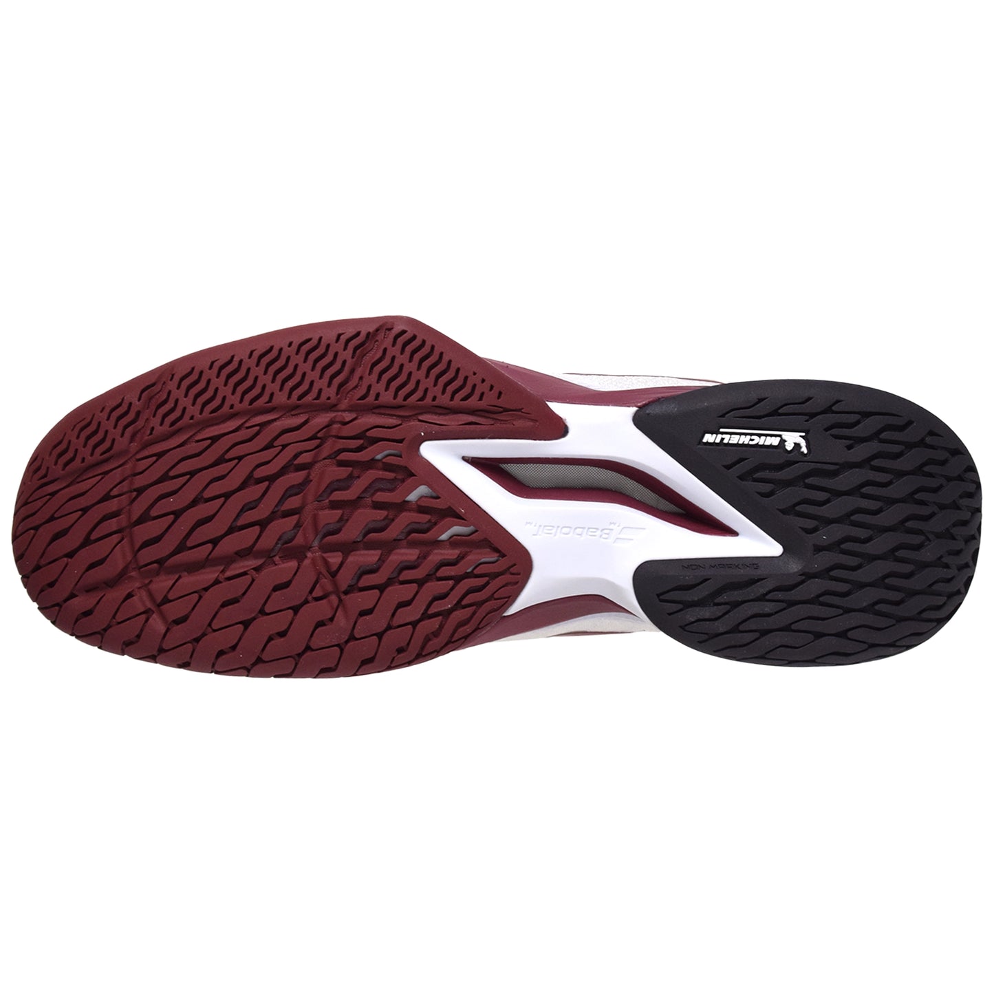 Babolat Men's Jet Mach 3 AC 30F25629CNO-1109 White/Red