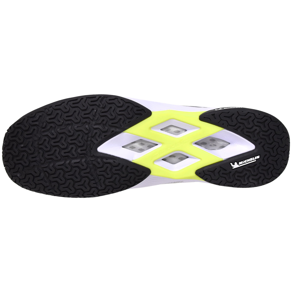 Babolat Shadow Spirit 2 Indoor Homme 30F26641-1091 Blanc/Lime