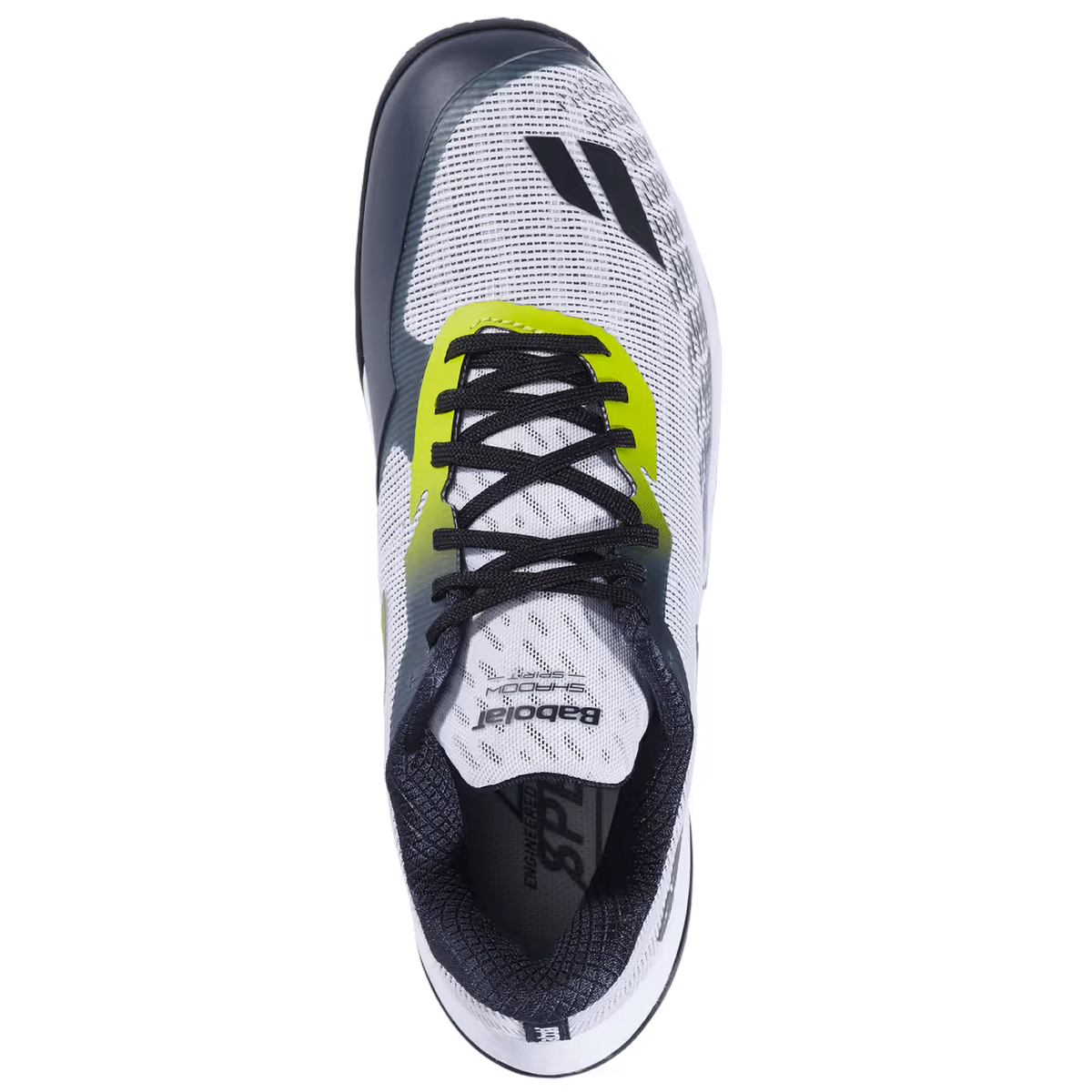 Babolat Shadow Spirit 2 Indoor Homme 30F26641-1091 Blanc/Gris