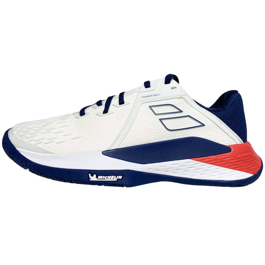 Babolat Homme Propulse Fury 3 AC 30S23208-1005 Blanc/Bleu