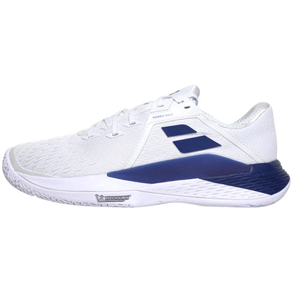 Babolat Men's Propulse Fury 3 AC 30S26208B-1069 White/Dark Blue