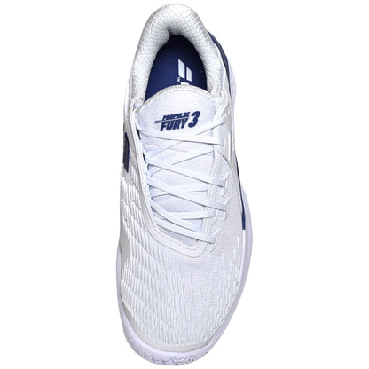 Babolat Men's Propulse Fury 3 AC 30S26208B-1069 White/Dark Blue