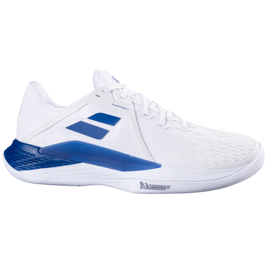 Babolat Men's Propulse Fury 3 CLAY 30S26425B-1069 White/Dark Blue