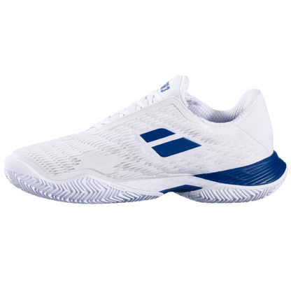 Babolat Men's Propulse Fury 3 CLAY 30S26425B-1069 White/Dark Blue