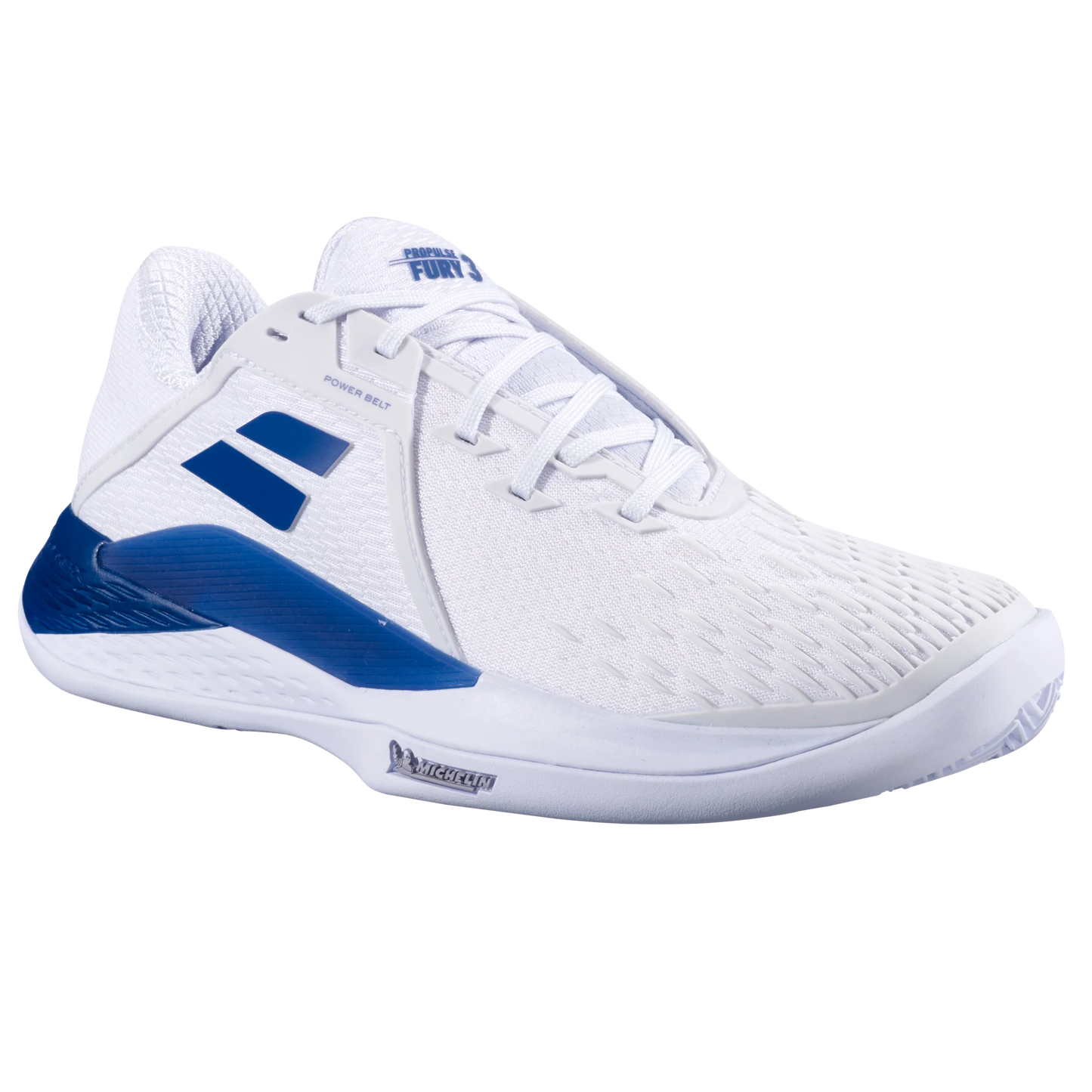 Babolat Men's Propulse Fury 3 CLAY 30S26425B-1069 White/Dark Blue