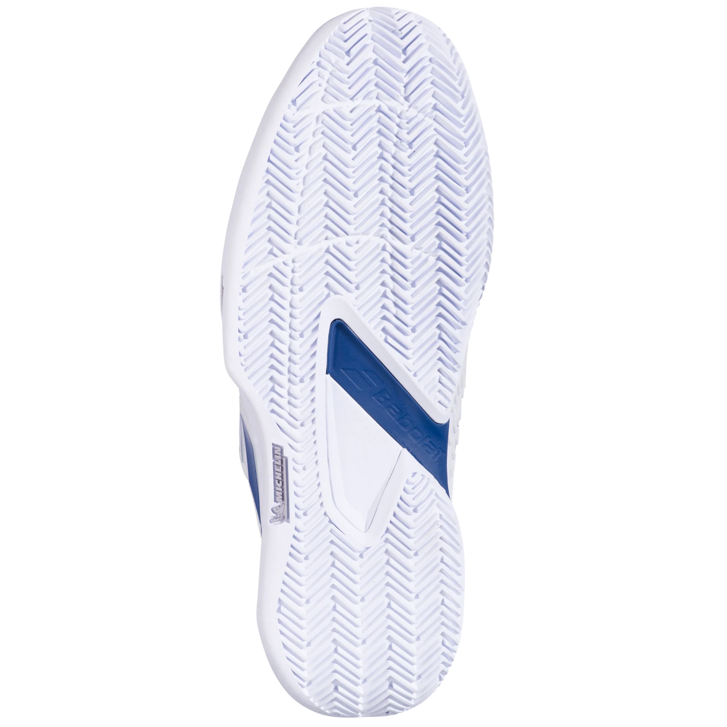 Babolat Men's Propulse Fury 3 CLAY 30S26425B-1069 White/Dark Blue