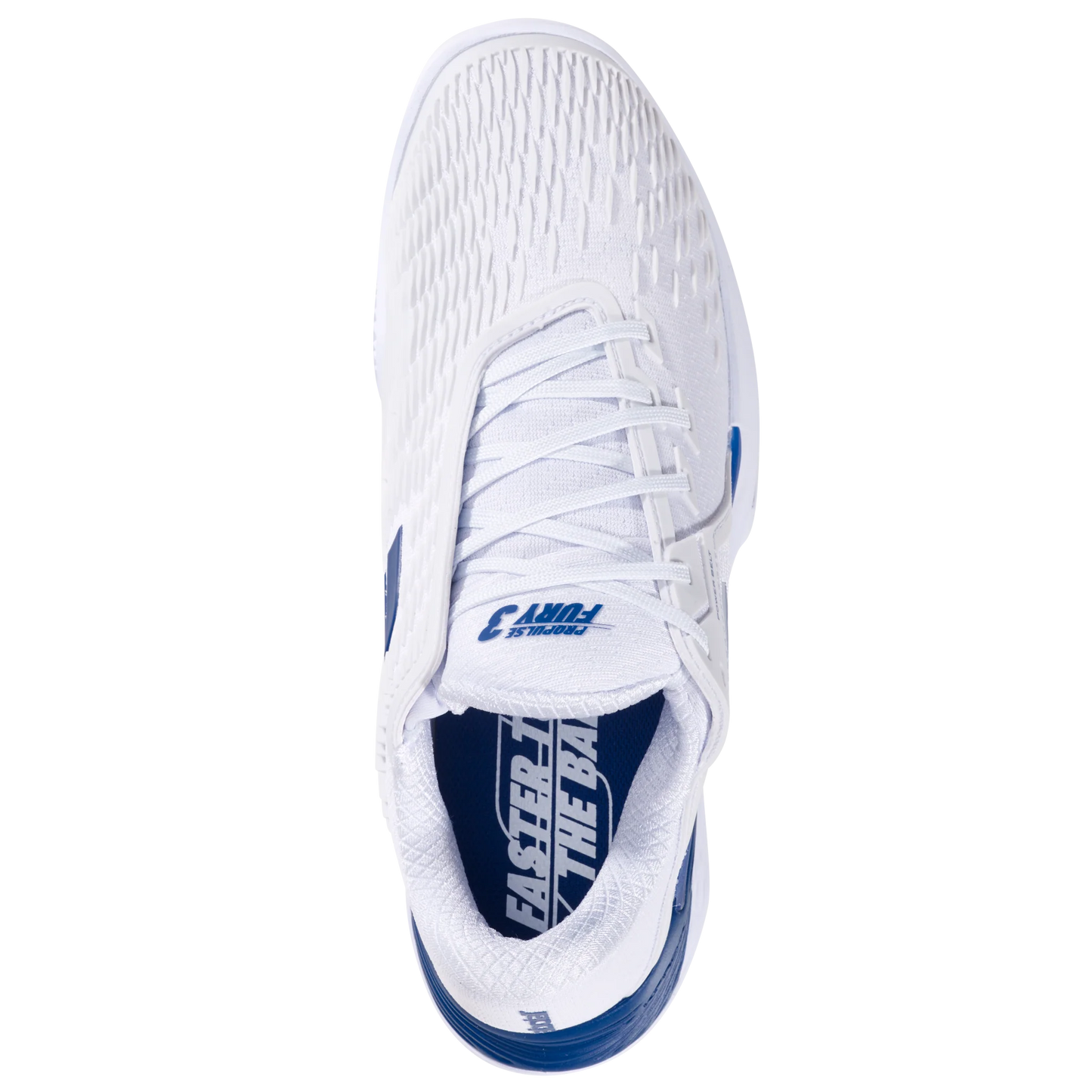 Babolat Men's Propulse Fury 3 CLAY 30S26425B-1069 White/Dark Blue