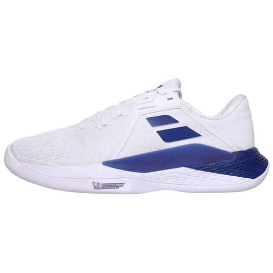 Babolat Men's Propulse Fury 3 CLAY 30S26425B-1069 White/Dark Blue