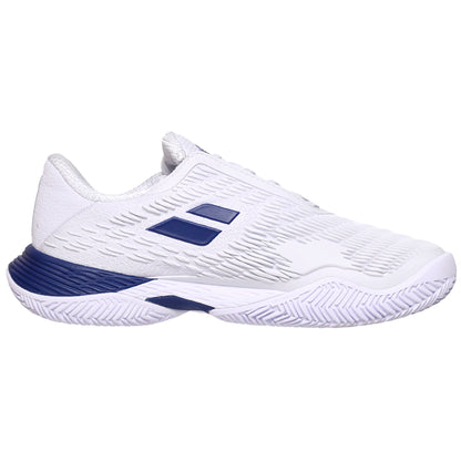 Babolat Men's Propulse Fury 3 CLAY 30S26425B-1069 White/Dark Blue