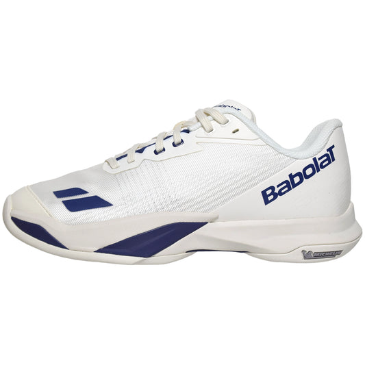 Babolat Homme Jet Mach 4 AC 30S26629B-1115 Blanc/Bleu