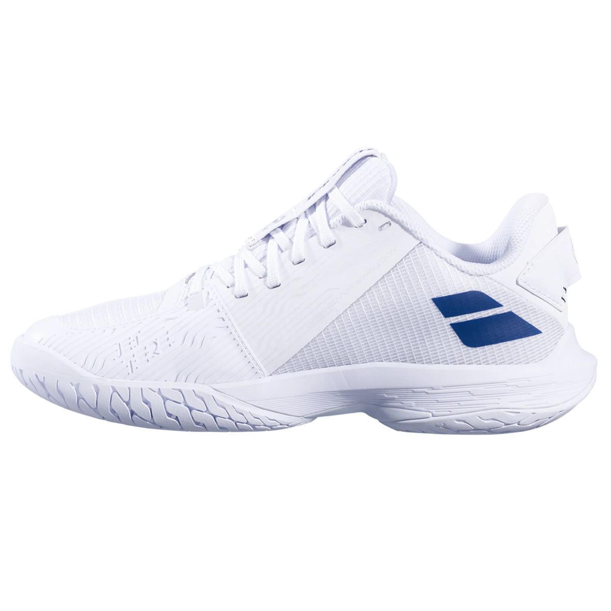 Babolat Homme Jet Tere AC Wimbledon 30S26686C-1097 Blanc/Marine