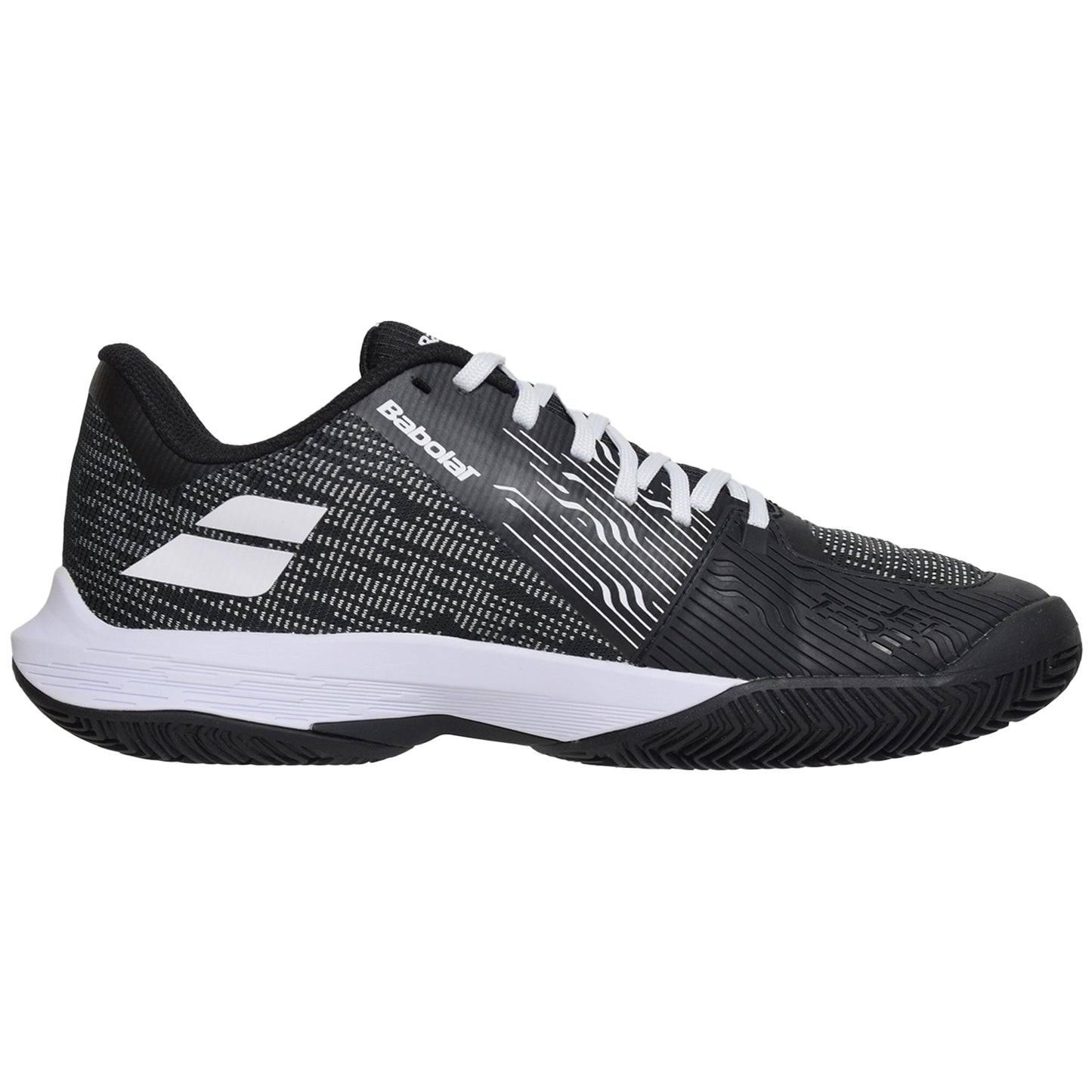 Babolat Homme Jet Tere 2 CLAY 3A0S25A650-2001 Noir/Blanc