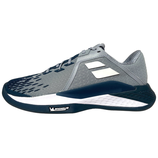 Babolat Homme Propulse Fury 3 CLAY 3A0S25B425-3035 Gris/Blanc