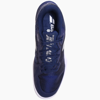 Babolat Homme Jet Mach 3 Clay 3A0S25B631-4129 Bleu foncé/Argent