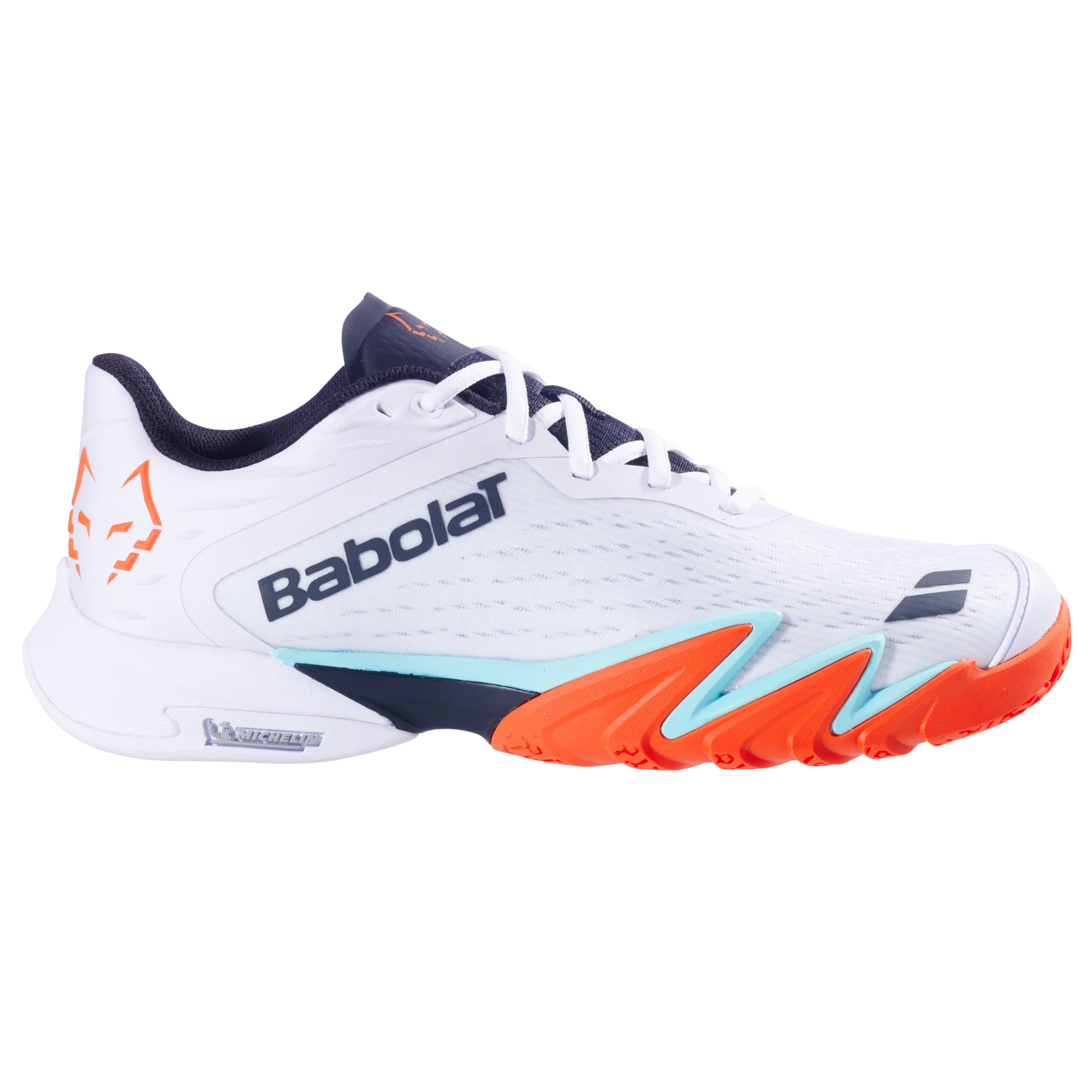 Babolat Men's Premura 3 Lebron Padel 3A0S26C908-1101 White/Orange