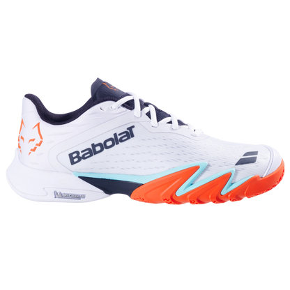 Babolat Men's Premura 3 Lebron Padel 3A0S26C908-1101 White/Orange