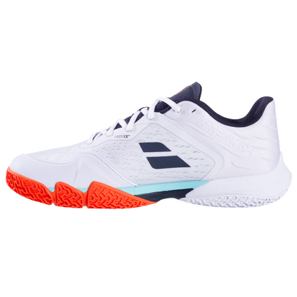 Babolat Men's Premura 3 Lebron Padel 3A0S26C908-1101 White/Orange