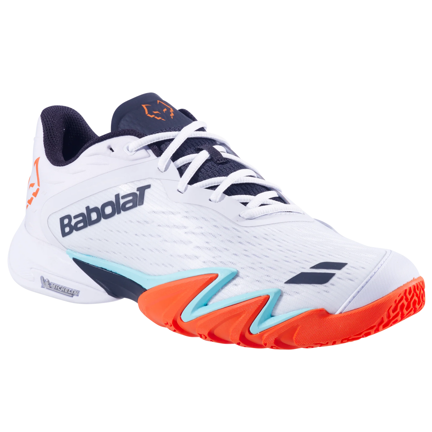 Babolat Men's Premura 3 Lebron Padel 3A0S26C908-1101 White/Orange