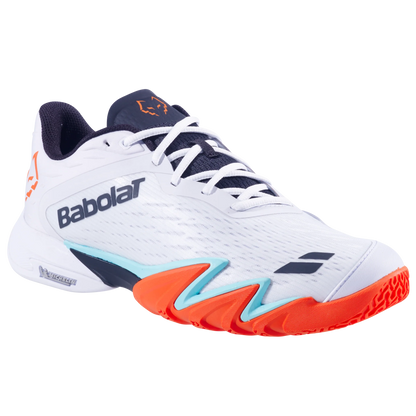 Babolat Men's Premura 3 Lebron Padel 3A0S26C908-1101 White/Orange