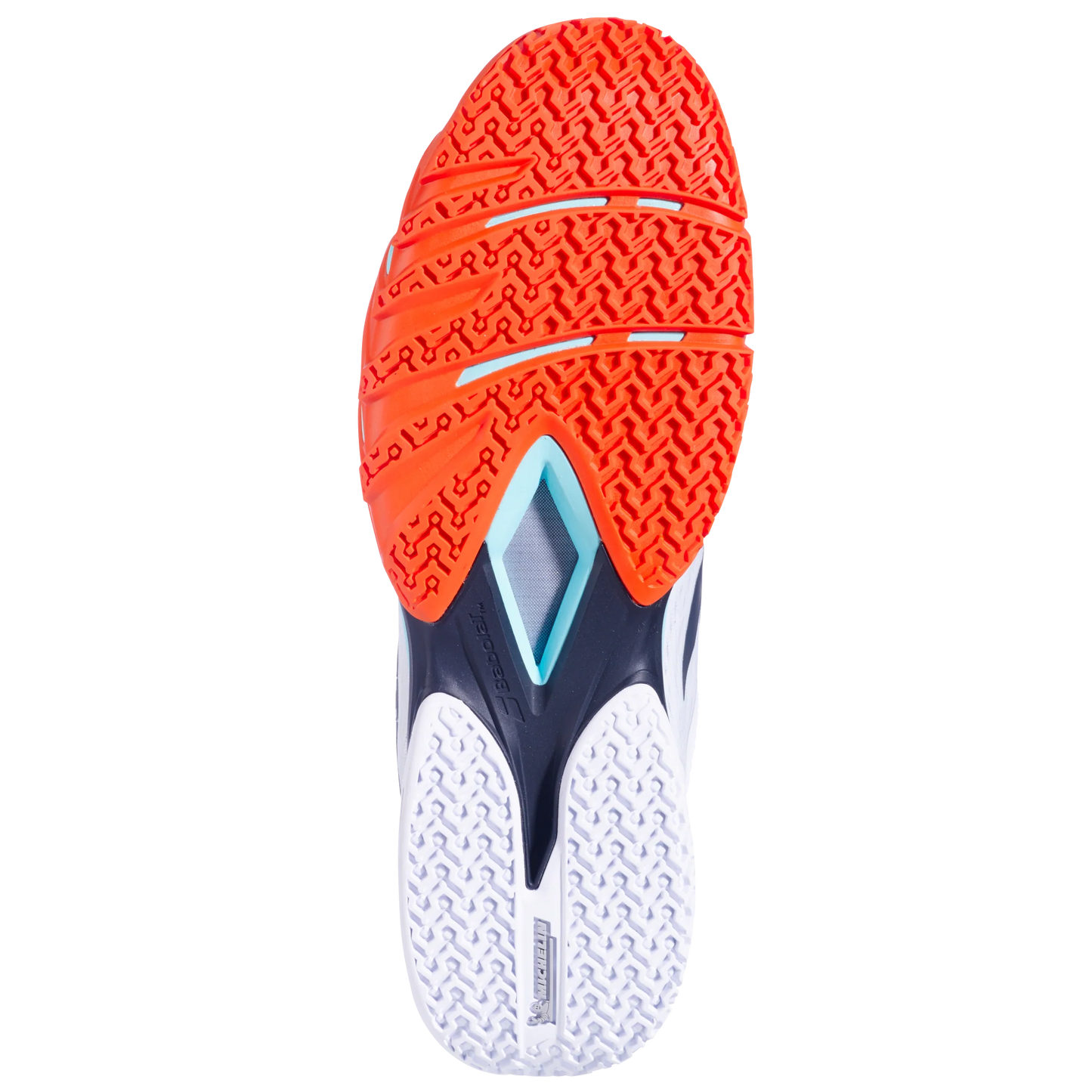 Babolat Men's Premura 3 Lebron Padel 3A0S26C908-1101 White/Orange