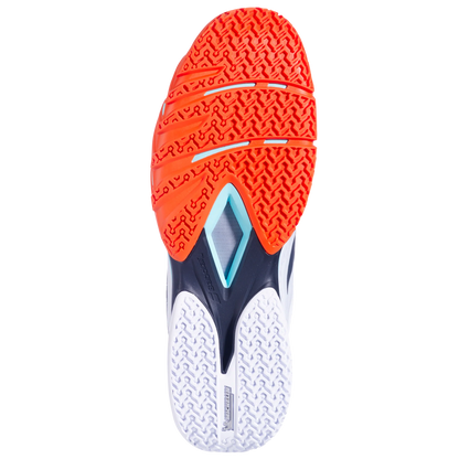 Babolat Men's Premura 3 Lebron Padel 3A0S26C908-1101 White/Orange