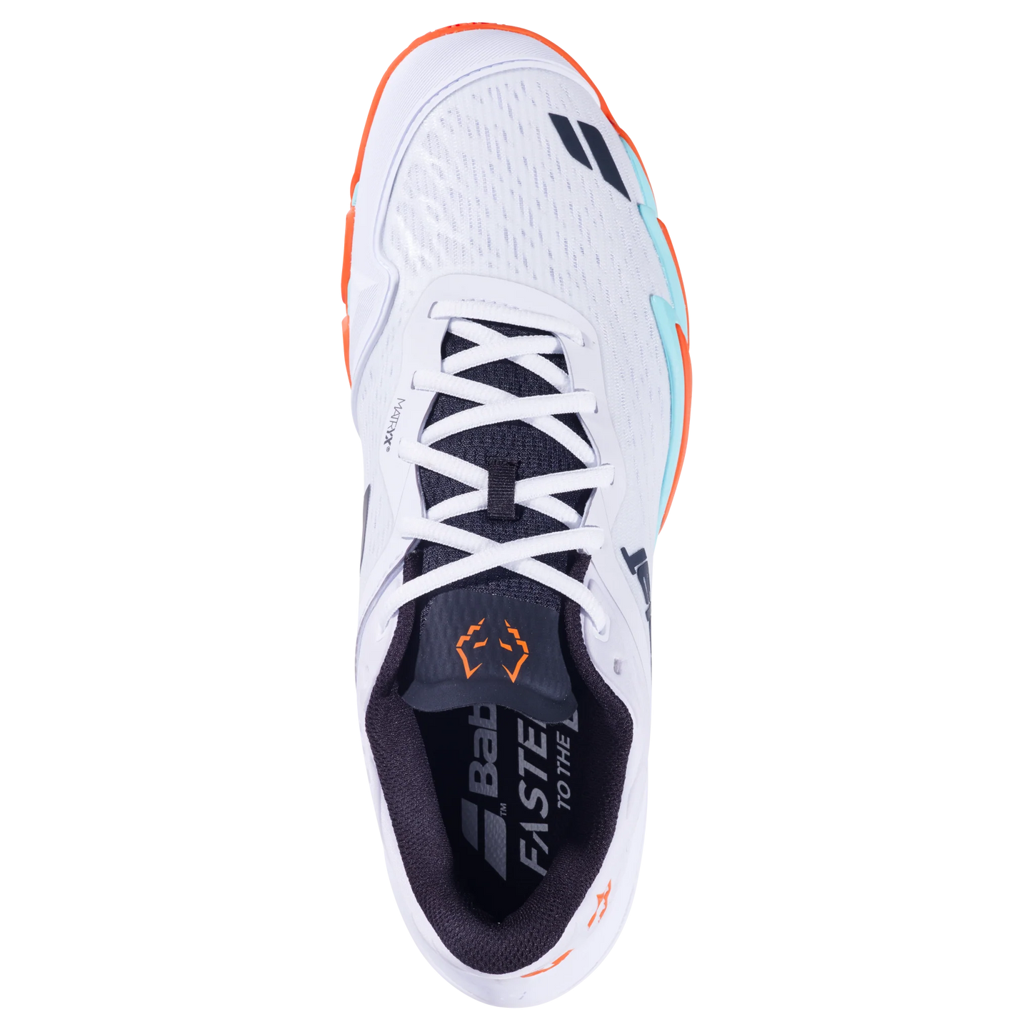 Babolat Men's Premura 3 Lebron Padel 3A0S26C908-1101 White/Orange