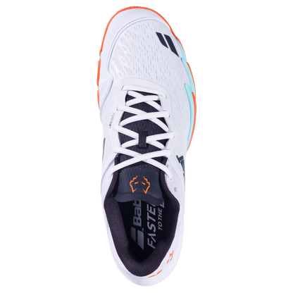Babolat Men's Premura 3 Lebron Padel 3A0S26C908-1101 White/Orange