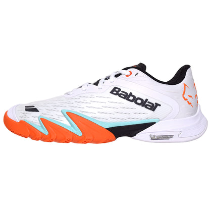 Babolat Men's Premura 3 Lebron Padel 3A0S26C908-1101 White/Orange