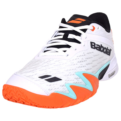 Babolat Men's Premura 3 Lebron Padel 3A0S26C908-1101 White/Orange