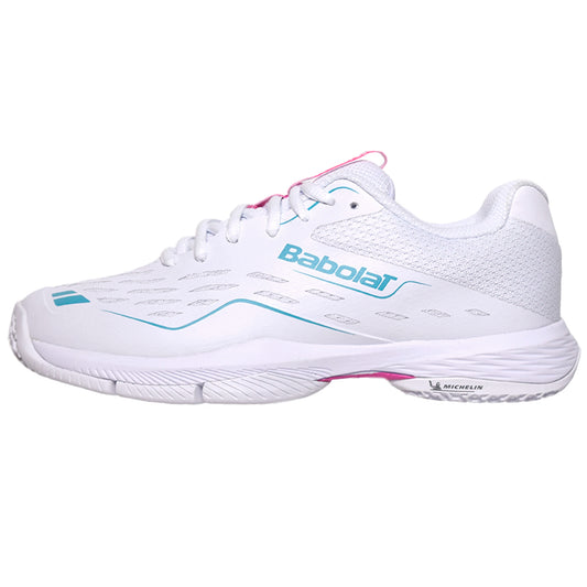 Babolat Women's Sensa Rise Padel 3A1F25C950-1045 White/Pink
