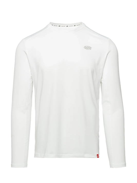 Selkirk Men’s Essentials 2.0 Sport-Wik Long Sleeve Performance Tee (White)