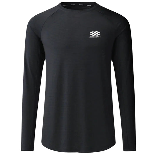 Selkirk TruWear Men's Cardinal Long Sleeve Workout Shirt