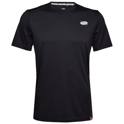 Selkirk Men’s Essentials Sport-Wik Short Sleeve Performance Tee (Blackout) - Tenniszon