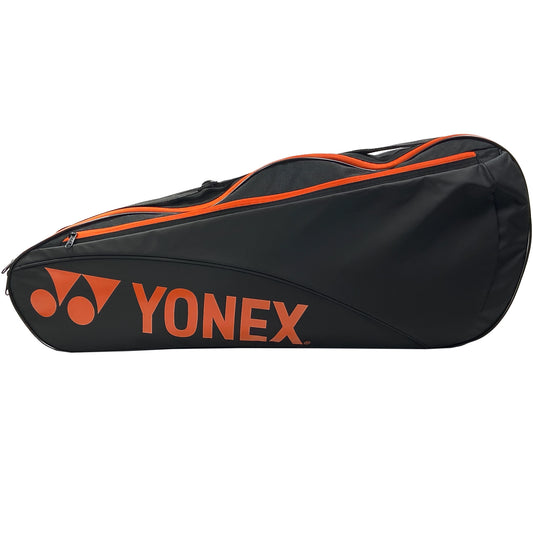Yonex 3pk Team Racquet Bag (42323EX) Black/Orange