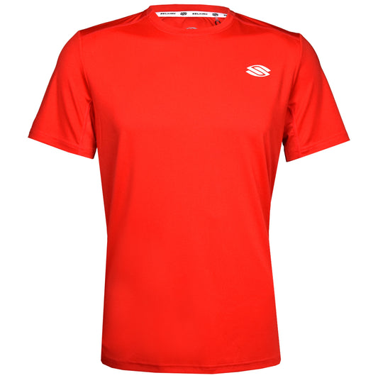 Selkirk Men’s Essentials Sport-Wik Short Sleeve Performance Tee (Red) - Tenniszon