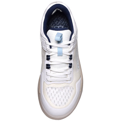 Selkirk Femme Legacy Pro Pickleball Chaussure avec technologie InfiniGrip (Blanc/Bleu)