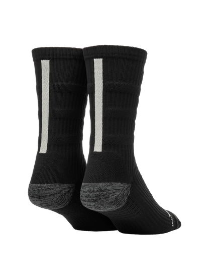 Selkirk Courtlock Chaussettes courtes de pickleball - Noir/Gris