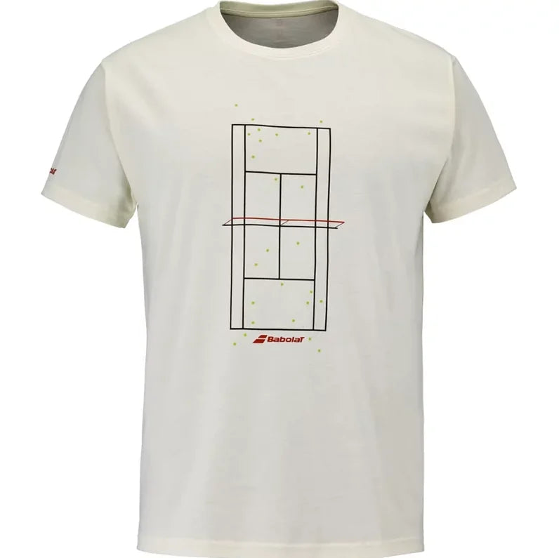 Babolat T-shirt avec message d'exercice pour homme 4MS26445-1100