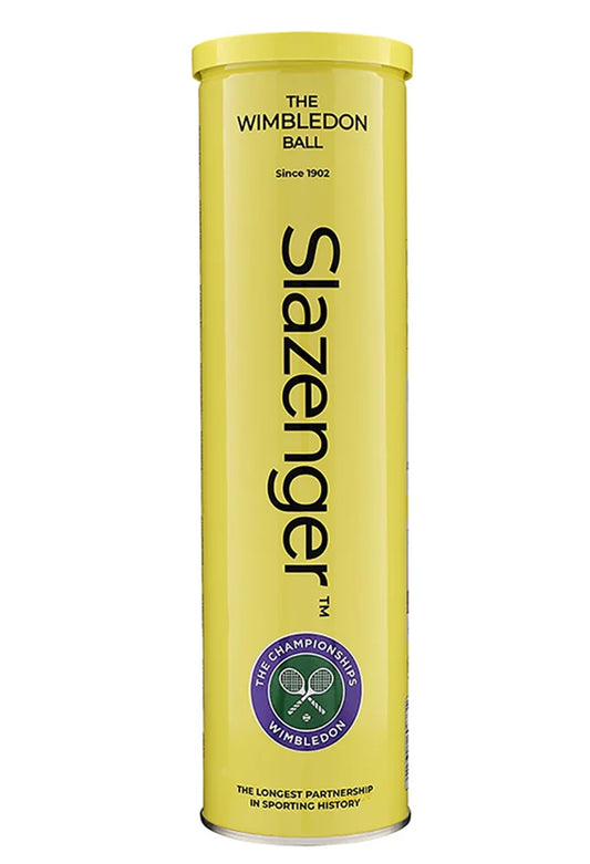 Slazenger Wimbledon balls (tube of 4)