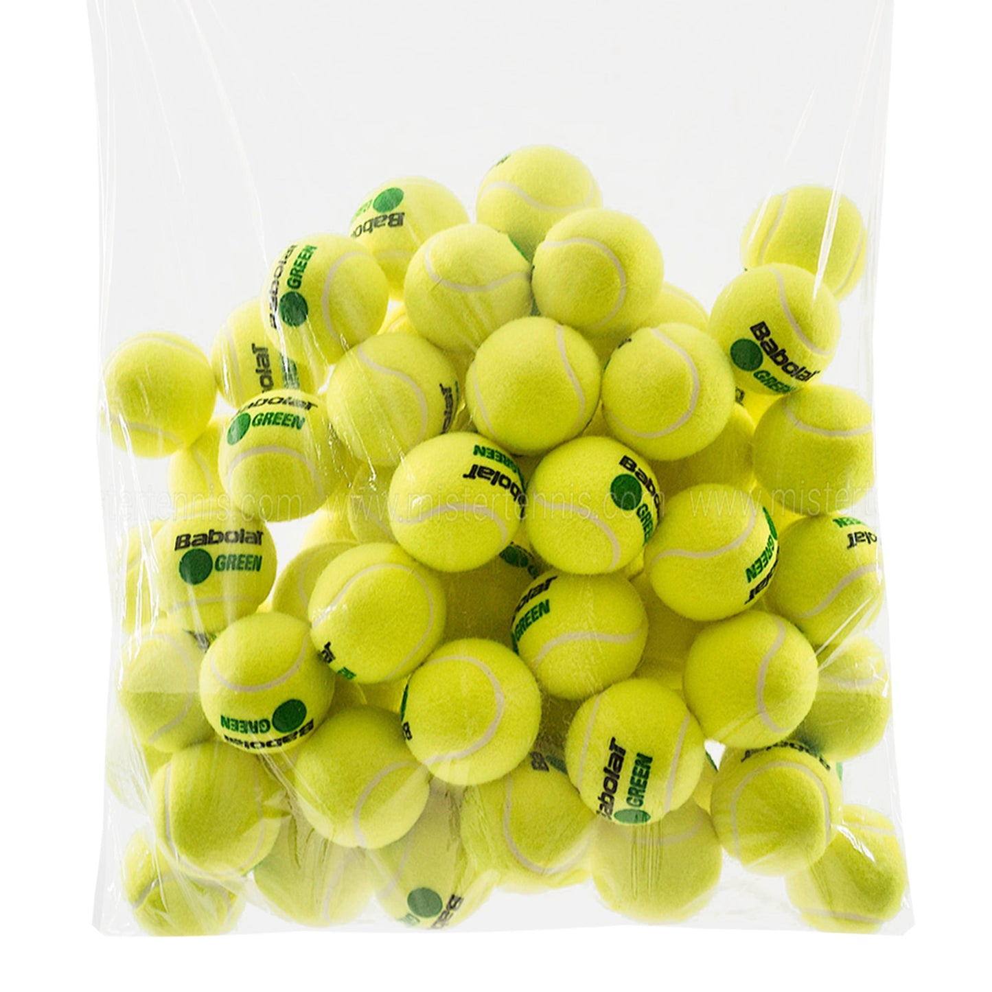 Babolat Green Pressureless Tennis Balls - Bag/72
