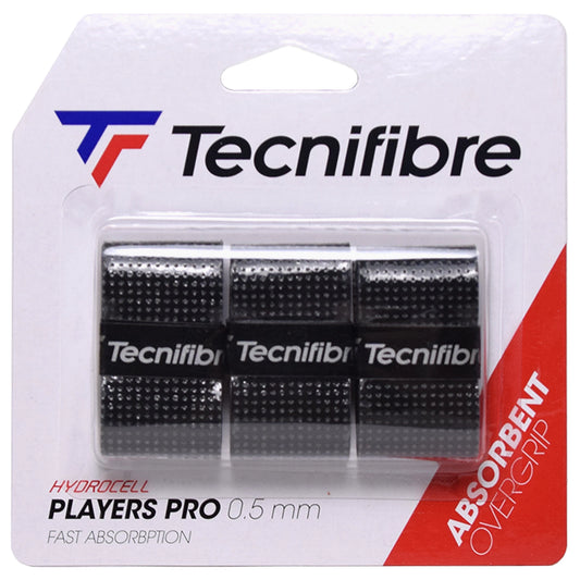 Tecnifibre overgrip Pro Players (3) Black - Tenniszon